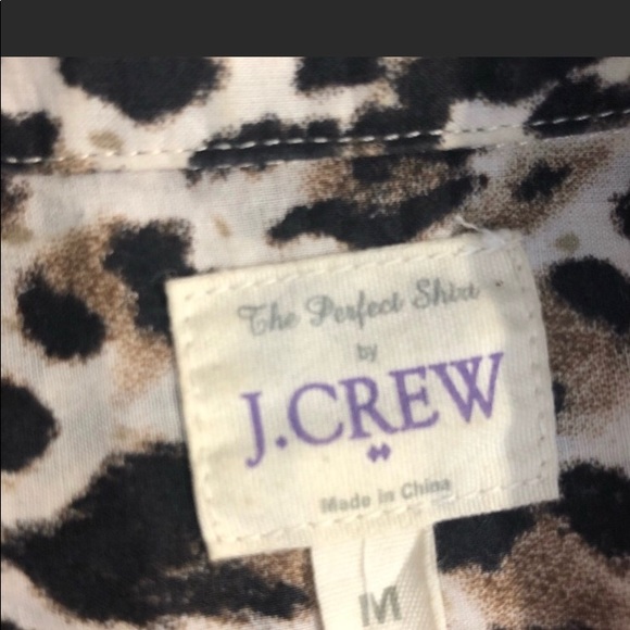 —-SOLD ——J.Crew Factory Leopard print - Picture 4 of 5